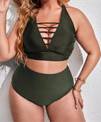 Women's Beachwear Big Size Bathing Suits Plus Size Swimsuit