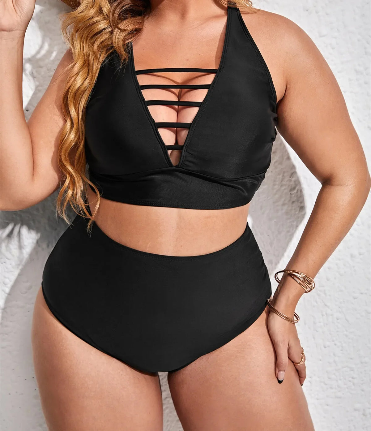 Women's Beachwear Big Size Bathing Suits Plus Size Swimsuit