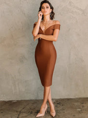 Bandage High Quality Evening Party Club  Bodycon Dress