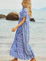 Elegant Swimsuit Cover Up Robe De Plage Vestidos Playa Maxi Dress