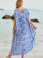 Elegant Swimsuit Cover Up Robe De Plage Vestidos Playa Maxi Dress
