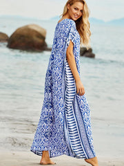 Elegant Swimsuit Cover Up Robe De Plage Vestidos Playa Maxi Dress