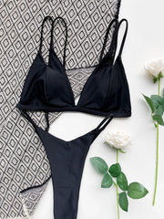 Women's Two-piece Thong Bikini Set