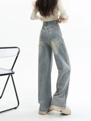 High Waist Baggy Retro Y2K Jeans