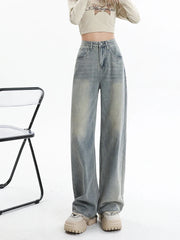 High Waist Baggy Retro Y2K Jeans