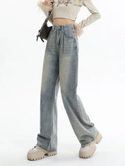 High Waist Baggy Retro Y2K Jeans