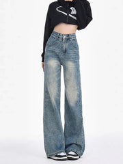 Fashion Wide Leg Streetwear Jeans