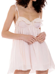 V-neck High Waist Loose Causal Mini Dresses