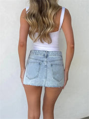 Corsets Top Sleeveless Lace Trim Front Tie-up Solid Color Slim Fit Bustiers Exposed Navel Summer Vest  Crop Top