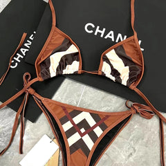 Luxury Designer Brand Micro Bikini Set