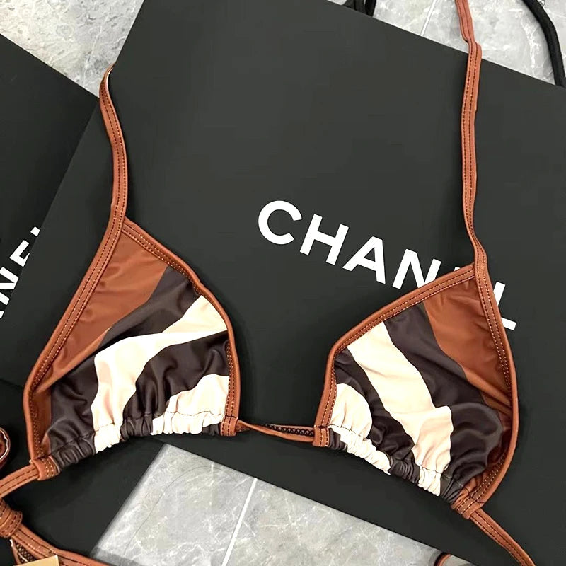 Luxury Designer Brand Micro Bikini Set
