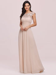 Bestsellers Wholesale Lacey Chiffon Evening Party Gowns