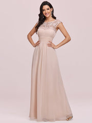 Bestsellers Wholesale Lacey Chiffon Evening Party Gowns