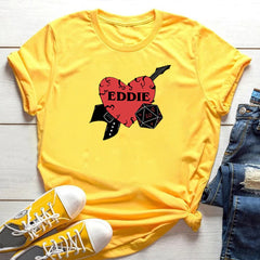 Red Heart Printed T-shirt