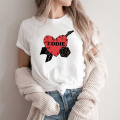 Red Heart Printed T-shirt