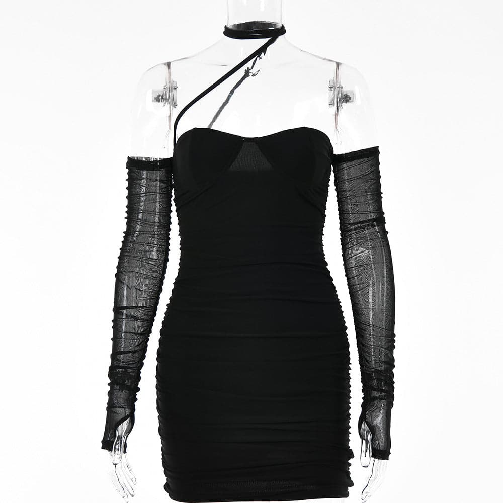 European Style Halter Woman Dress