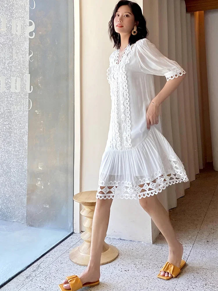 Summer Holiday Long Dress Vocation Beach Ladies New Midi Dress