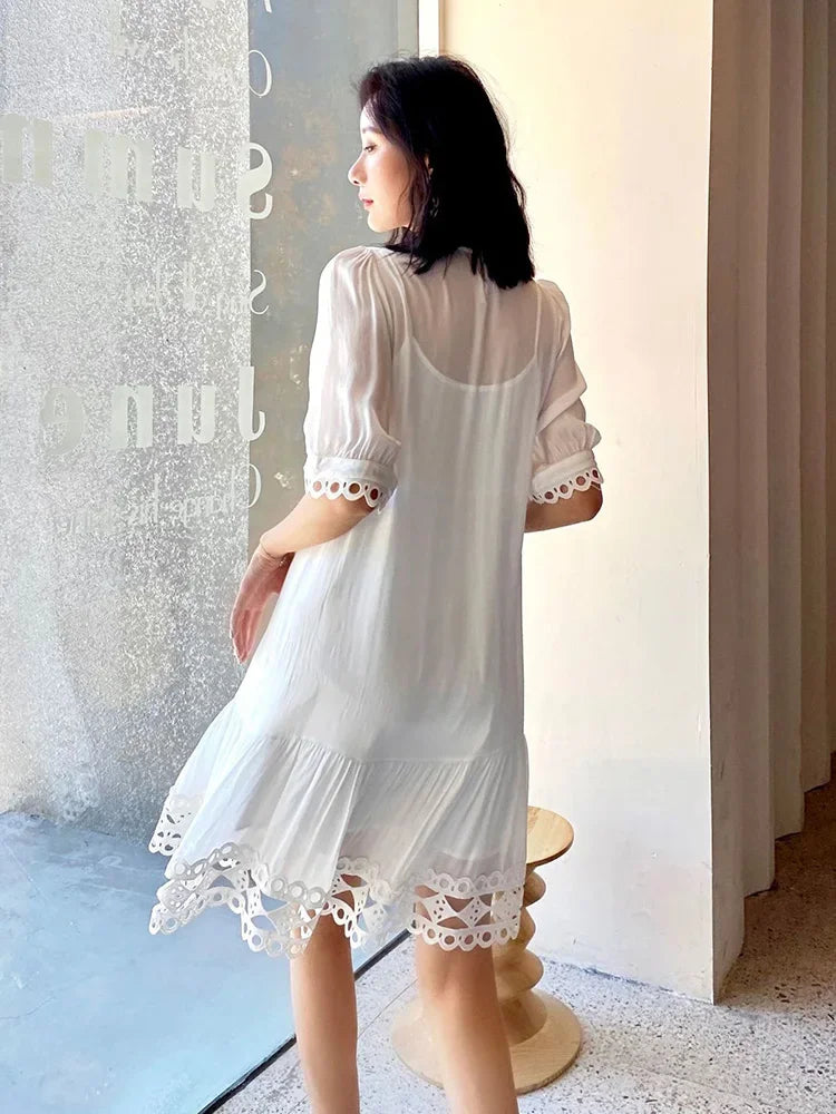 Summer Holiday Long Dress Vocation Beach Ladies New Midi Dress