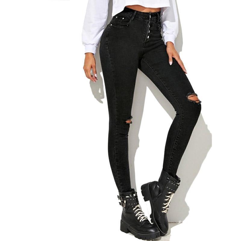 High Waist Skinny Jeans