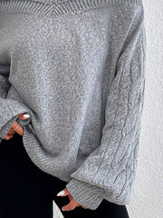 Half Turtleneck Casual Woman Warm Sweaters
