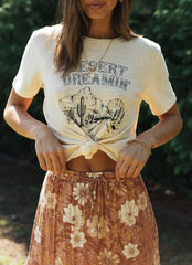 Vintage Desert Print Tee