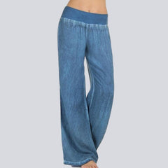 casual wide leg pants jeans