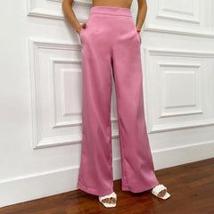 High Waist Wide Leg Pants