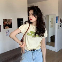 Retro Punk Aesthetic Slim Short Sleeve T-Shirt