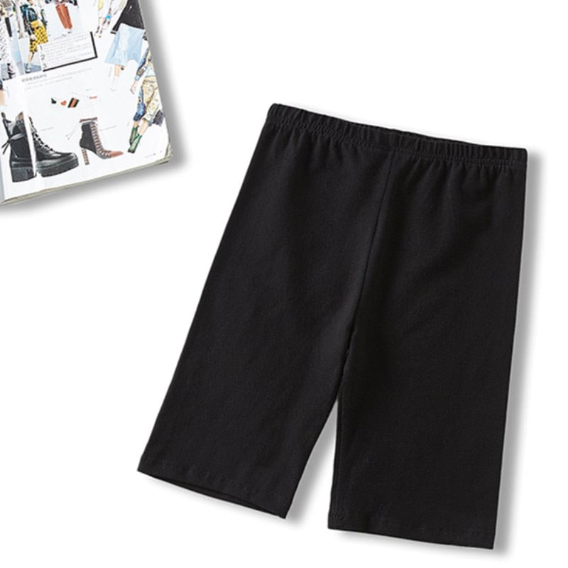 High Waist Shorts Biker Shorts Fitness Casual Short Slim Athleisure Cycling Shorts