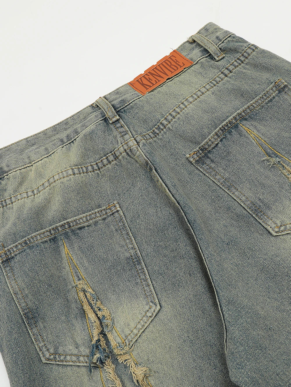 Distressed Street Vintage Casual Jeans