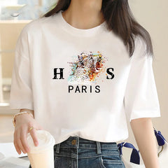 Quality Leopard Print Summer T-shirt