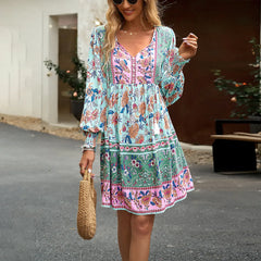 Casual Bohemian Dress: New Fashion Boho Dress for