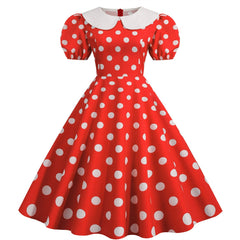 Elegant Vintage Retro Style 60s Floral Gown Rockabilly Prom Party Dress