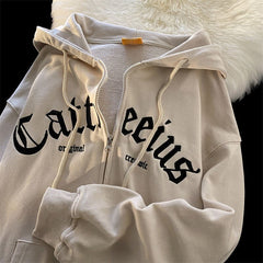 Harajuku Casual Letter Hoodie