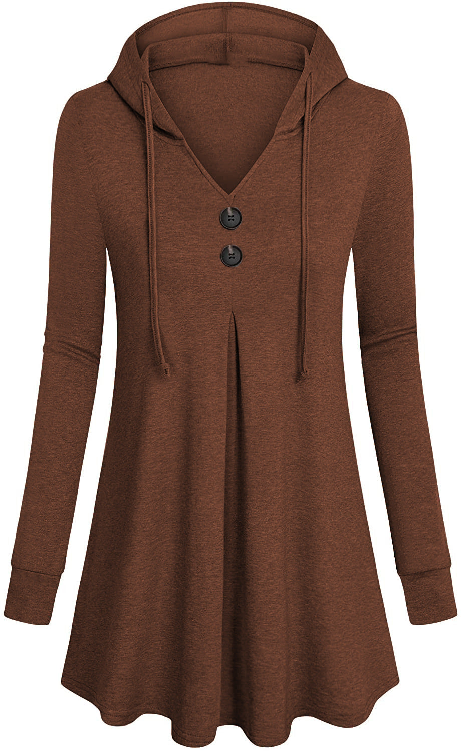 V neck design hoodied women plain daily hoodies
