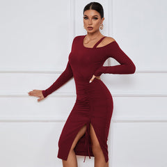 Split Asymmetrical Dress