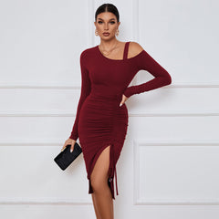 Split Asymmetrical Dress