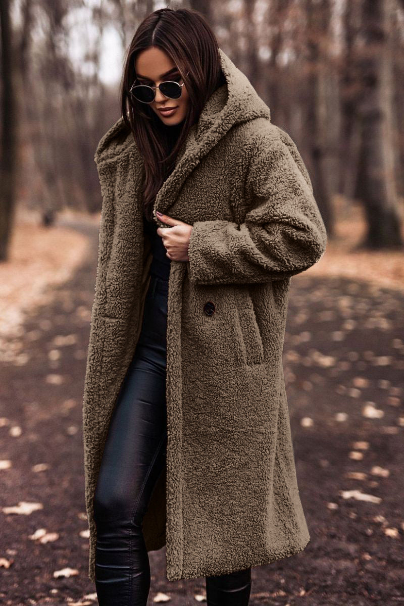 Long woolen coat