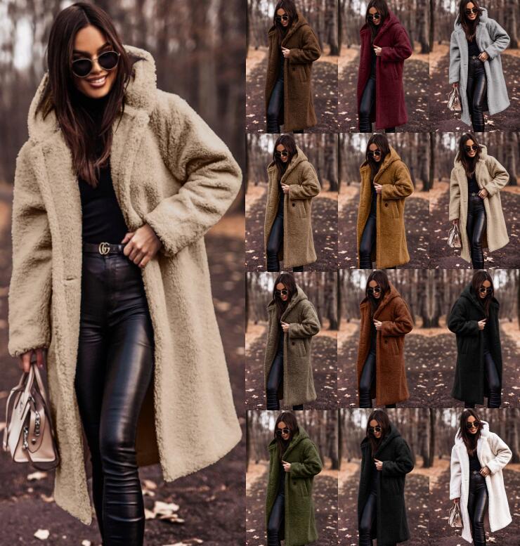 Long woolen coat