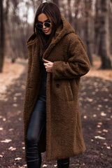 Long woolen coat