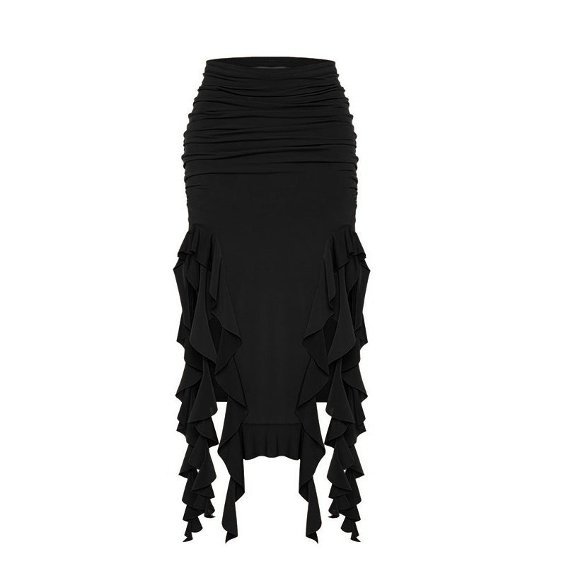 Jellyfish lace long skirt