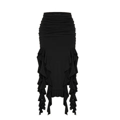 Jellyfish lace long skirt