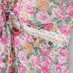Floral Print Sleeveless A-Line Mini Dresses