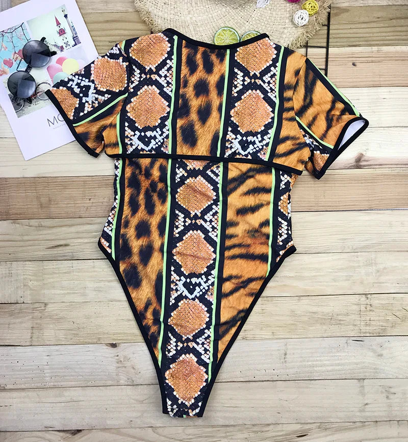 New One Piece Brazilian Bathing Suit Plus Size Swimsuits