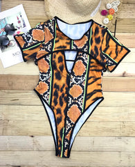 New One Piece Brazilian Bathing Suit Plus Size Swimsuits