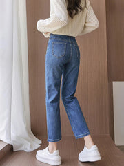 Japanese Curvy Stretch Y2K Jeans