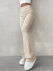 Solid Slim Fit Streetwear Pants