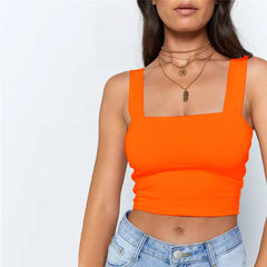 Square Neck Basic Cami Top