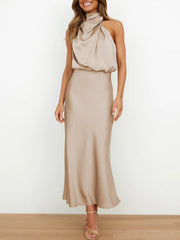 Sleeveless Off Shoulder Bodycon Elegant Maxi Dresses Wedding