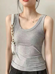 Summer  Sleeveless Basic Tank Top